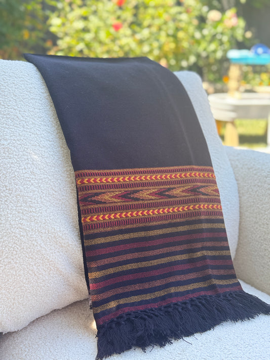 Handloom wool collection - Dailywear : Black