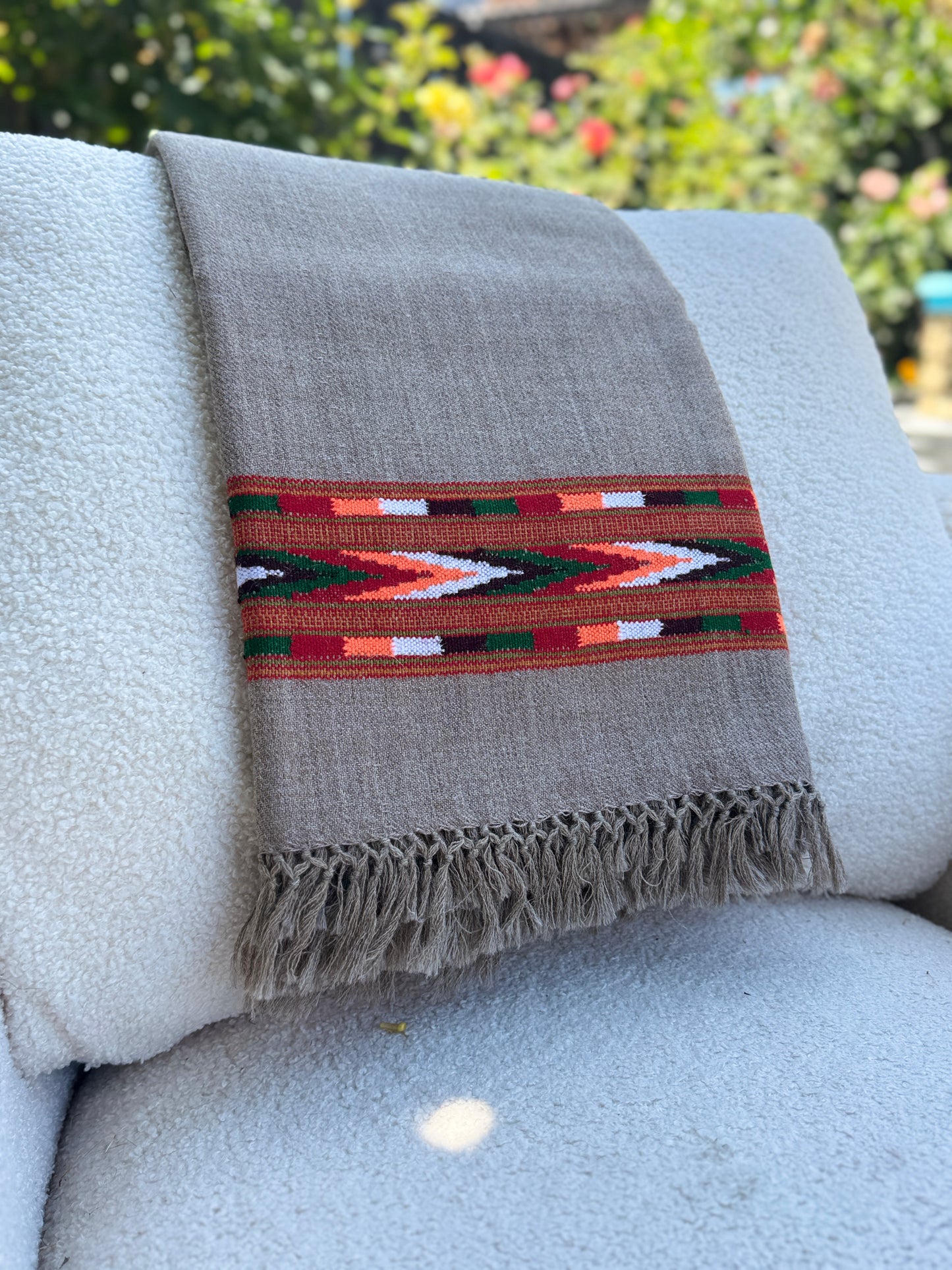 Handloom Pure Wool Collection : Brown