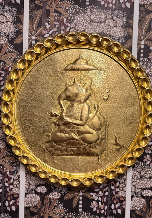 Traditiional handcrafted Lord Ganesha