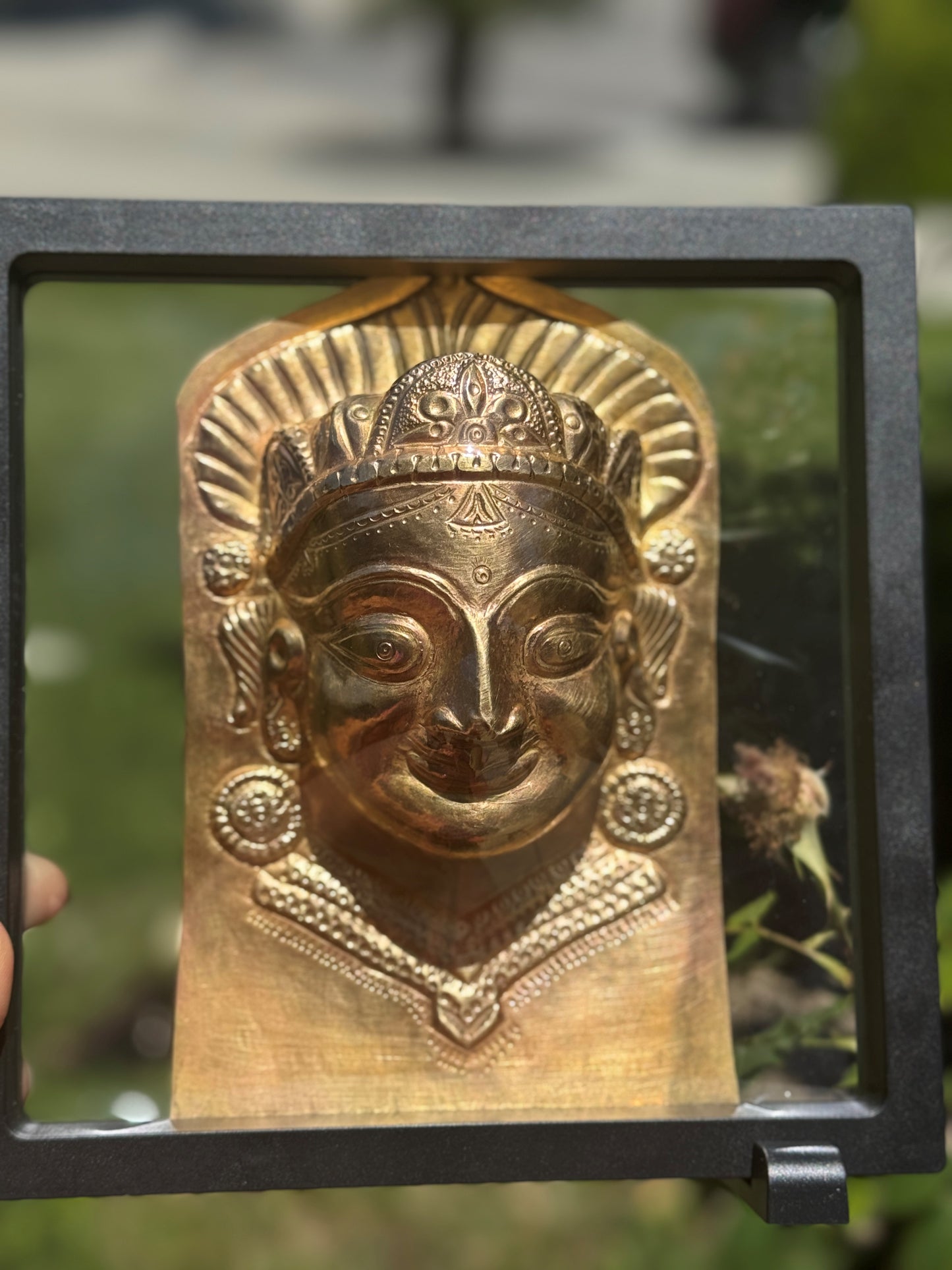 Handmade Brass metal face