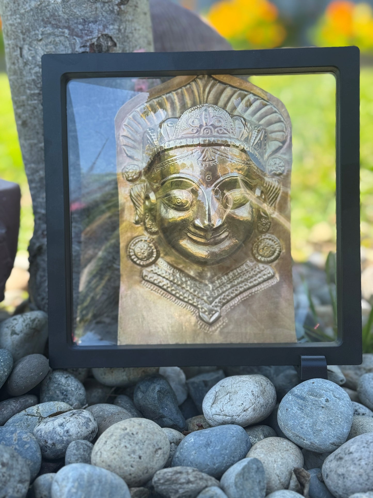 Handmade Brass metal face