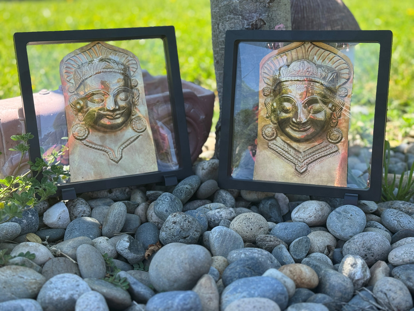 Handmade Brass metal face