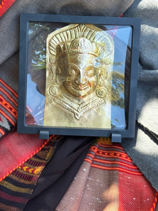 Handmade Brass metal face
