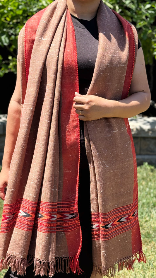 Handloom Wool Collection : Brown