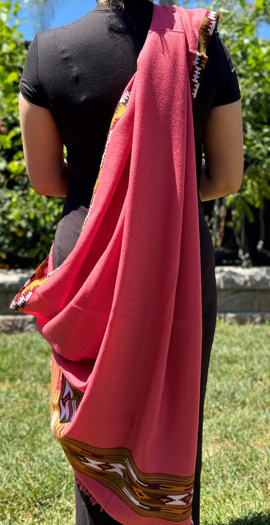 Handloom Wool Collection : Pink