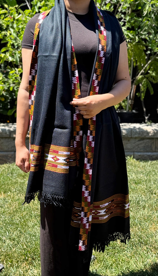 Handloom Wool Collection : Black