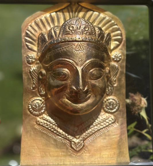 Handmade Brass metal face