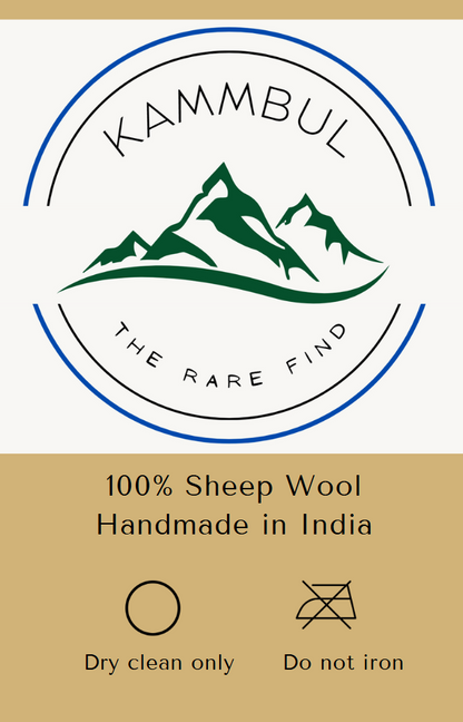 Handloom Pure Wool Collection : Grey